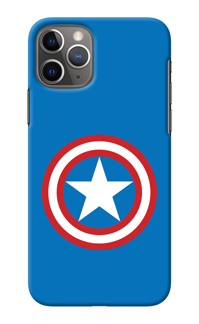 Captain America Logo iPhone 11 Pro Max Back Cover