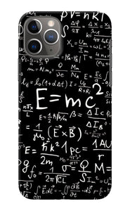 Physics Albert Einstein Formula iPhone 11 Pro Max Back Cover