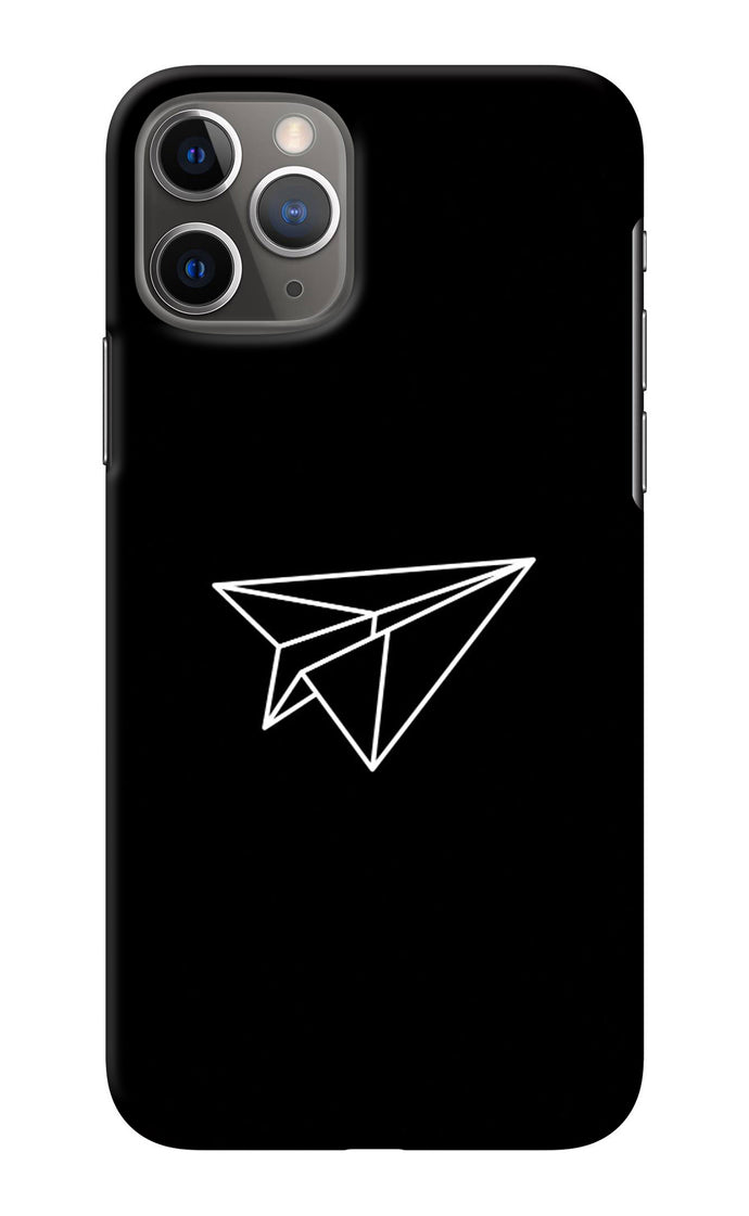 Paper Plane White iPhone 11 Pro Max Back Cover