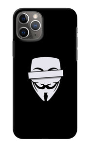 Anonymous Face iPhone 11 Pro Max Back Cover