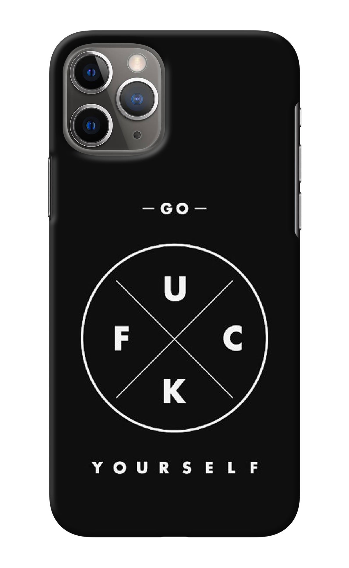 Go Fuck Yourself iPhone 11 Pro Max Back Cover