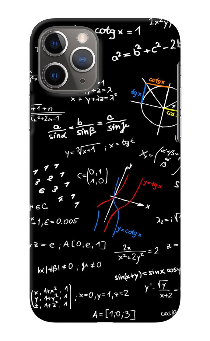 Mathematics Formula iPhone 11 Pro Max Back Cover