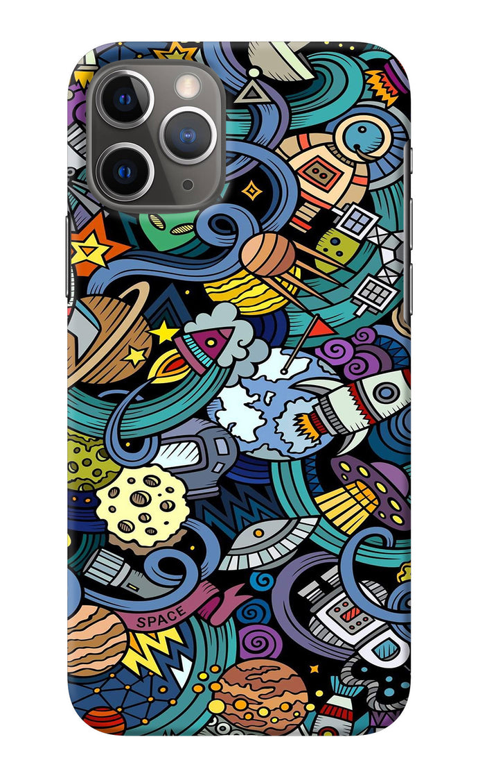 Space Abstract iPhone 11 Pro Max Back Cover
