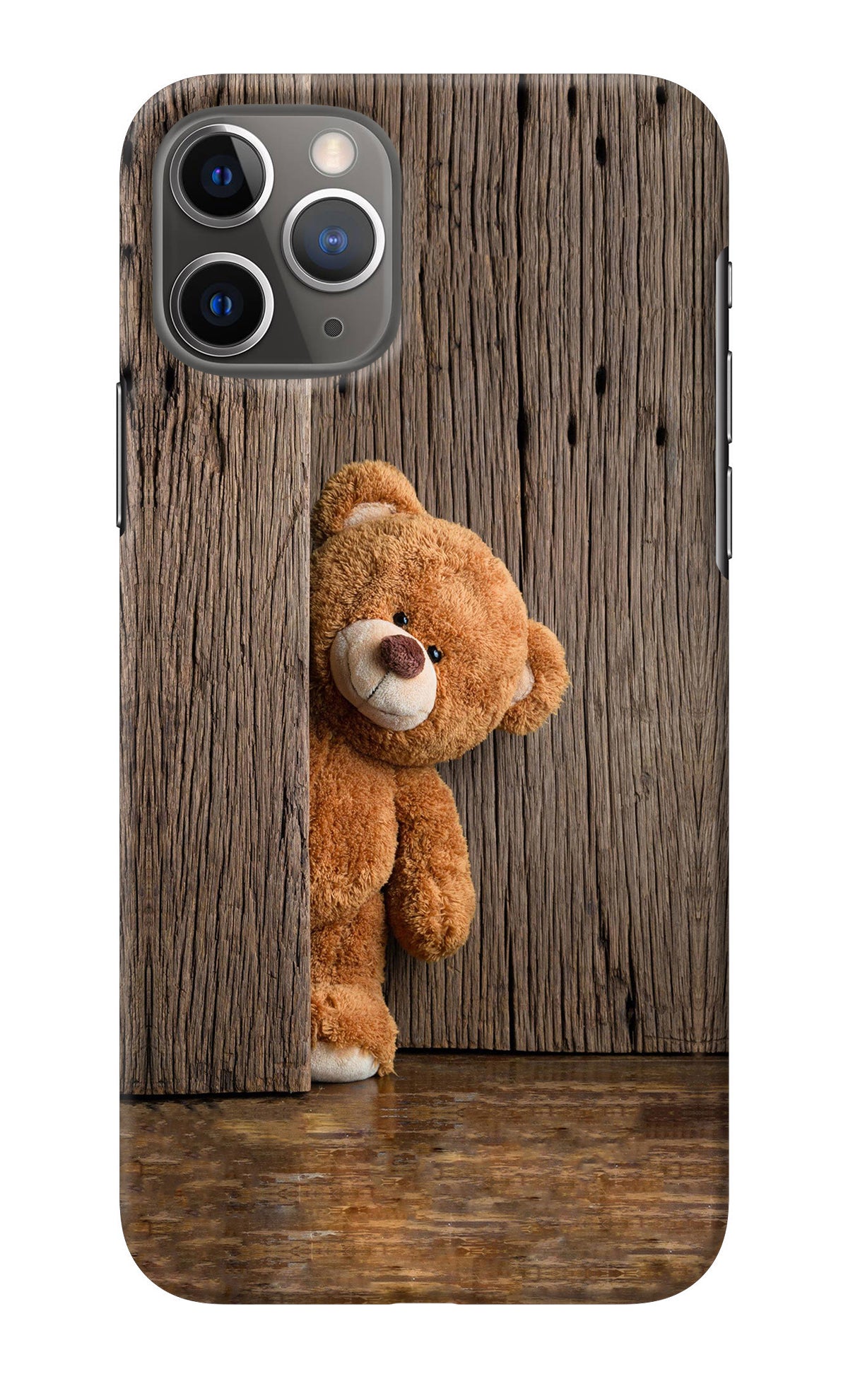 Teddy Wooden iPhone 11 Pro Max Back Cover