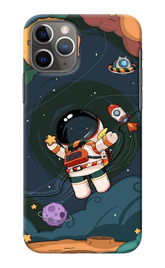 Cartoon Astronaut iPhone 11 Pro Max Back Cover