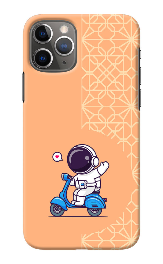 Cute Astronaut Riding iPhone 11 Pro Max Back Cover