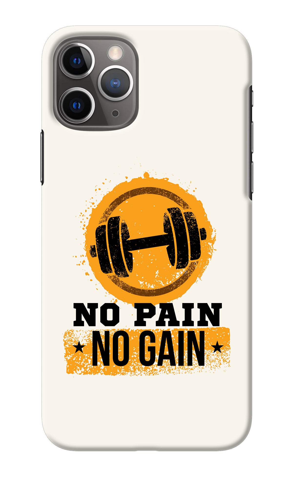 No Pain No Gain iPhone 11 Pro Max Back Cover