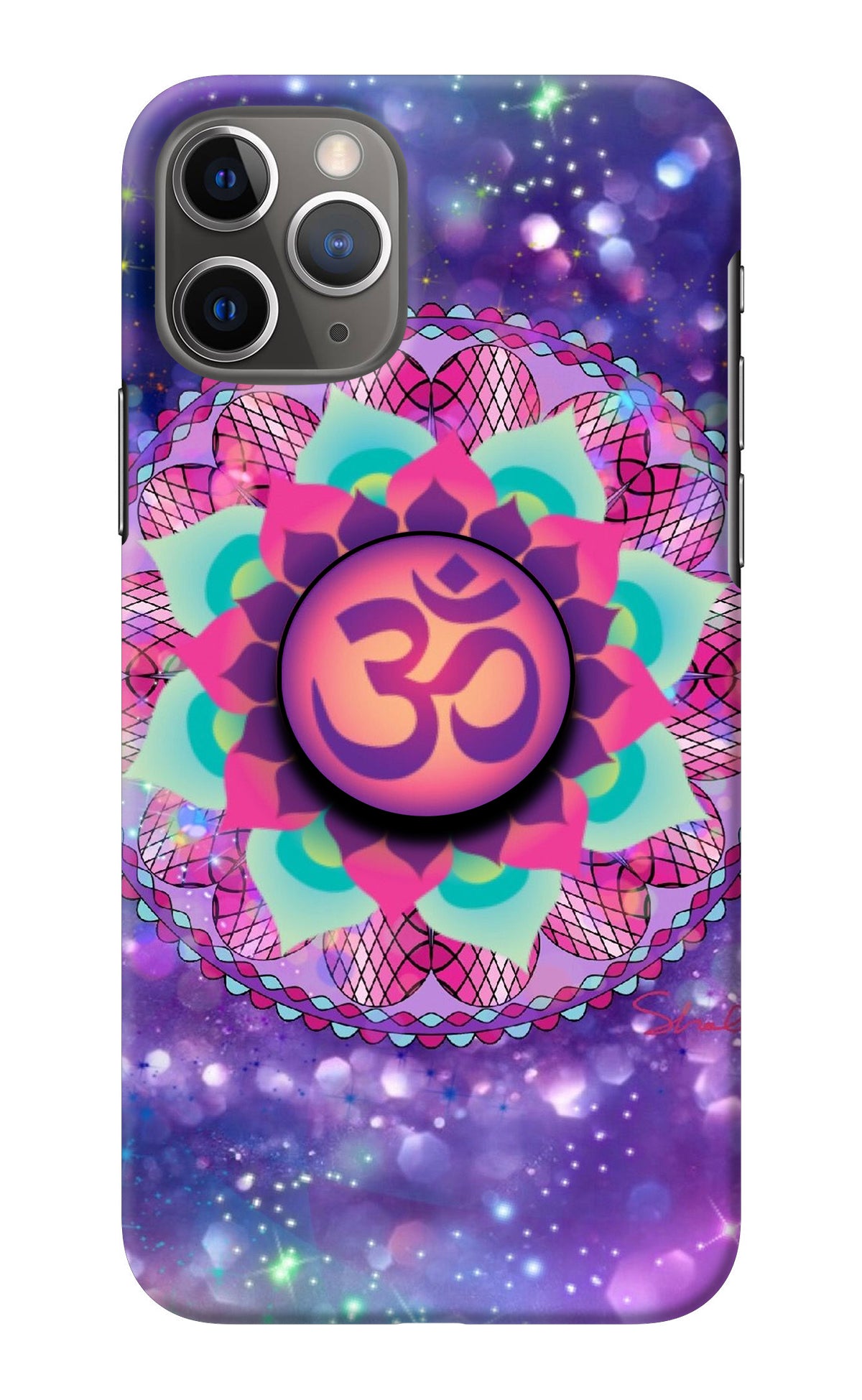 Om Purple iPhone 11 Pro Max Pop Case