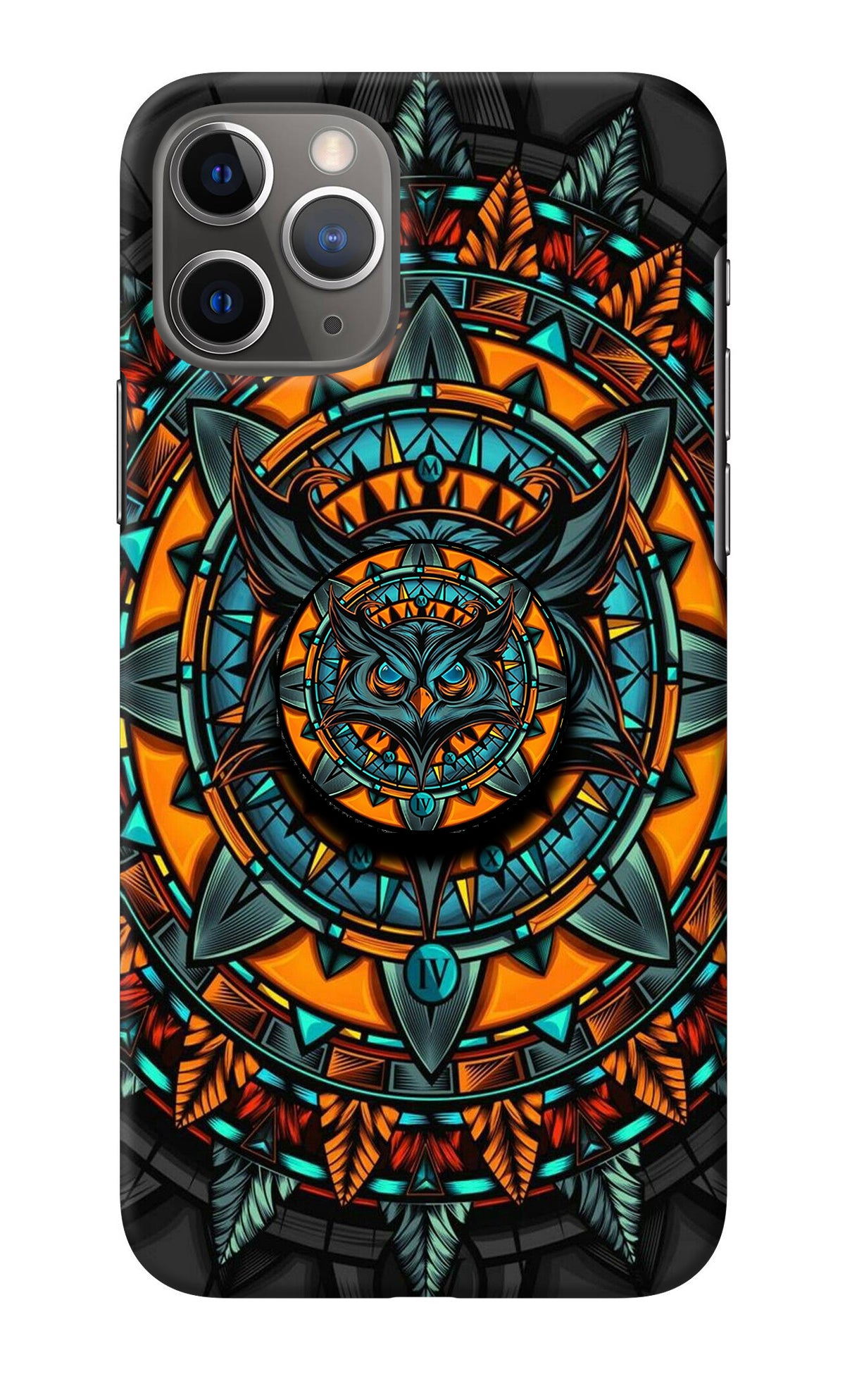 Angry Owl iPhone 11 Pro Max Pop Case