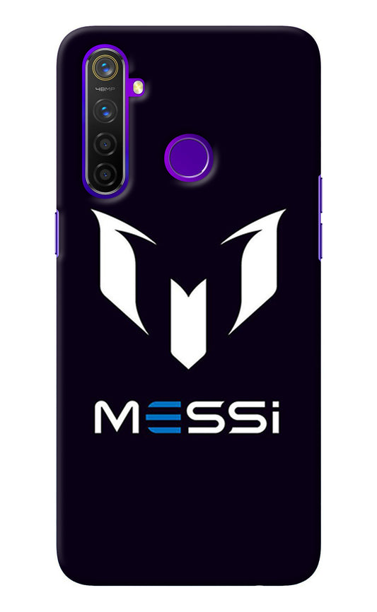 Messi Logo Realme 5 Pro Back Cover