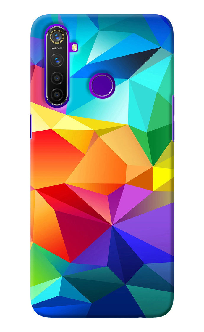 Abstract Pattern Realme 5 Pro Back Cover