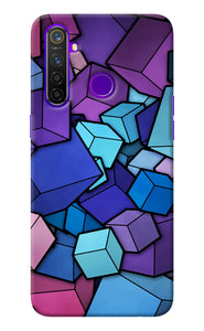 Cubic Abstract Realme 5 Pro Back Cover