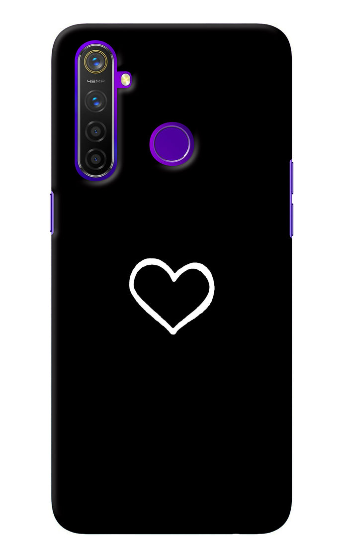 Heart Realme 5 Pro Back Cover