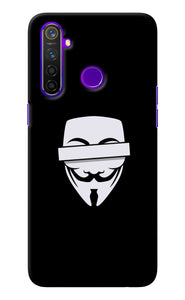 Anonymous Face Realme 5 Pro Back Cover
