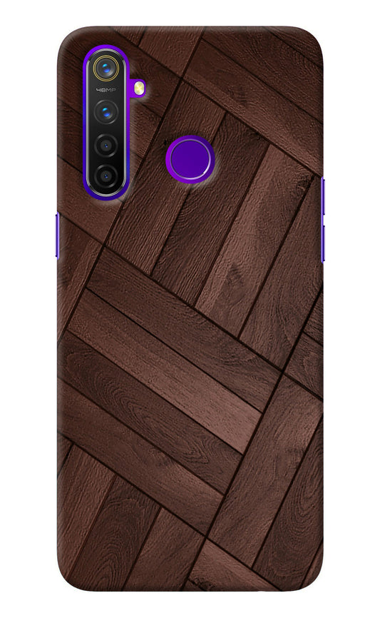 Wooden Texture Design Realme 5 Pro Back Cover