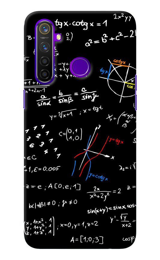 Mathematics Formula Realme 5 Pro Back Cover