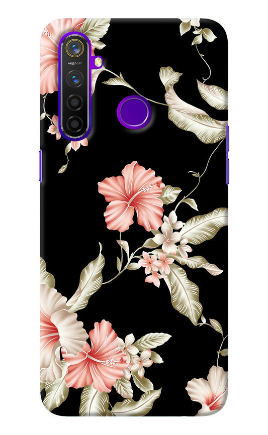 Flowers Realme 5 Pro Back Cover