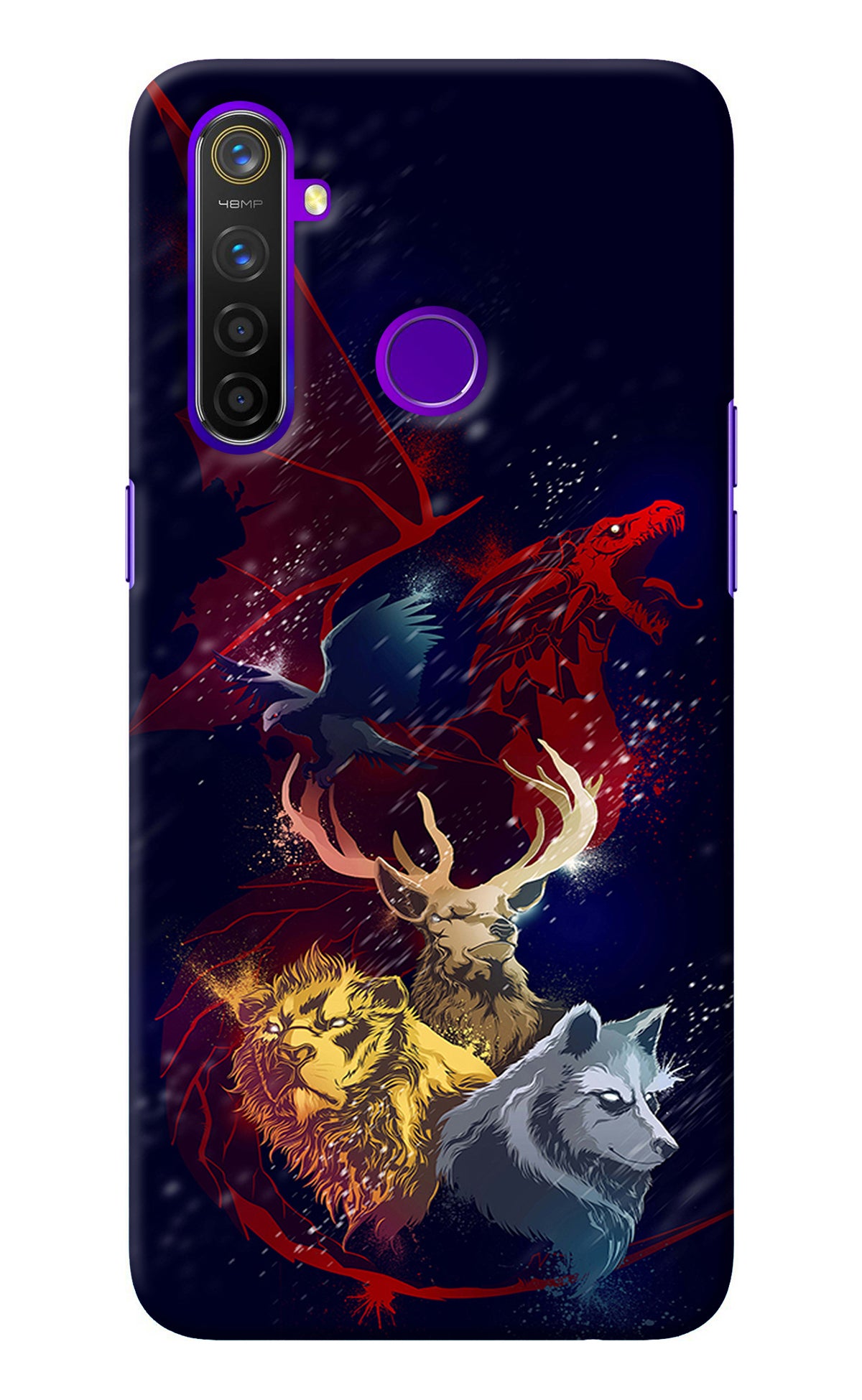 Game Of Thrones Realme 5 Pro Back Cover