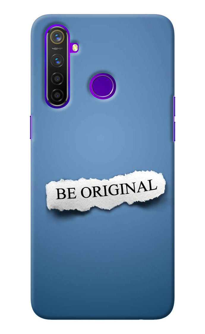 Be Original Realme 5 Pro Back Cover