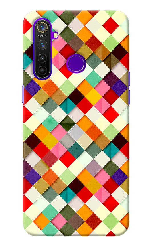 Geometric Abstract Colorful Realme 5 Pro Back Cover