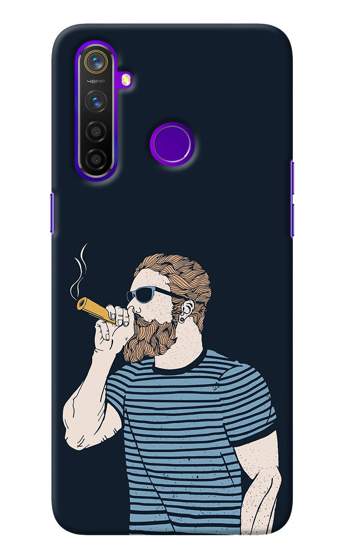 Smoking Realme 5 Pro Back Cover