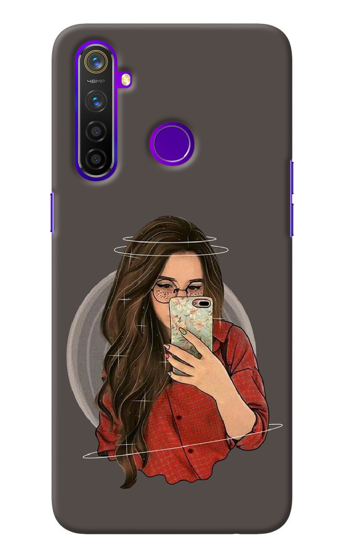 Selfie Queen Realme 5 Pro Back Cover
