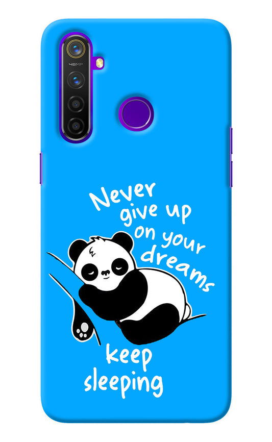 Keep Sleeping Realme 5 Pro Back Cover