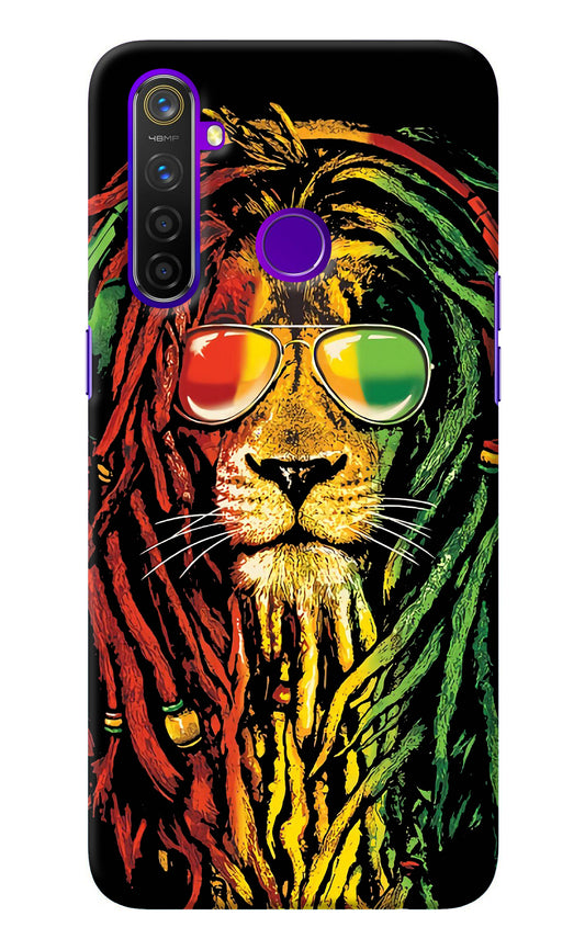 Rasta Lion Realme 5 Pro Back Cover