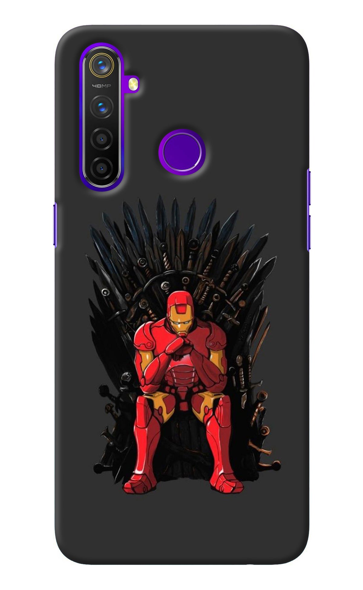 Ironman Throne Realme 5 Pro Back Cover