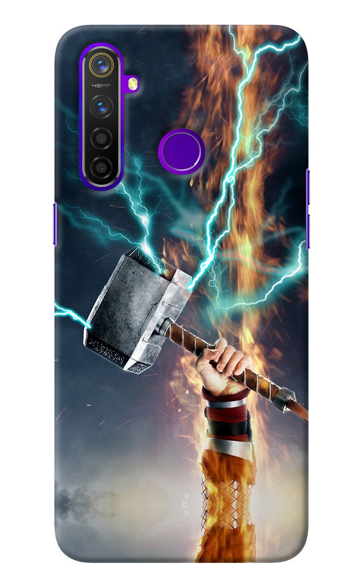 Thor Hammer Mjolnir Realme 5 Pro Back Cover