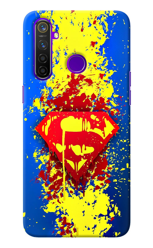 Superman logo Realme 5 Pro Back Cover