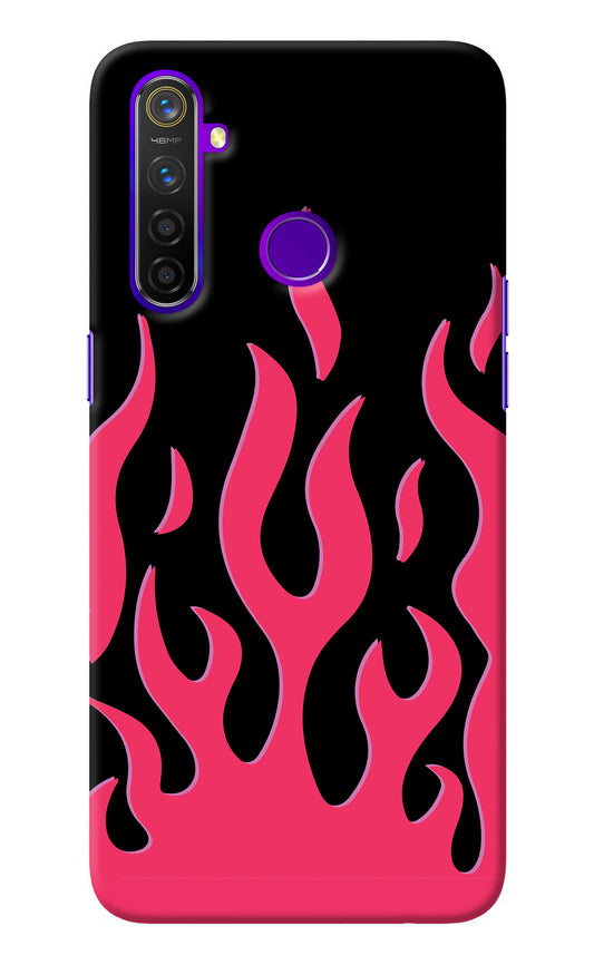 Fire Flames Realme 5 Pro Back Cover