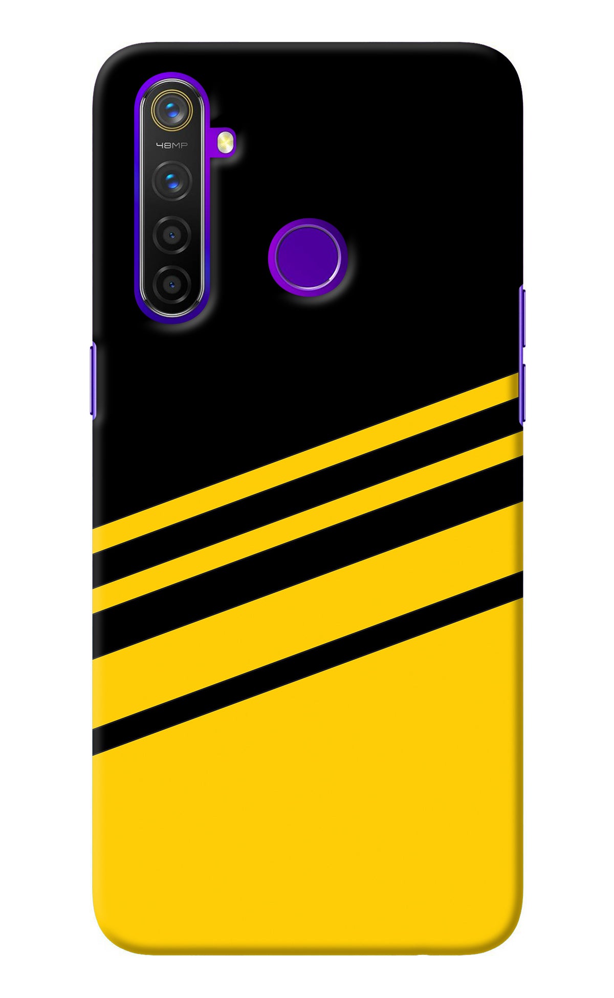 Yellow Shades Realme 5 Pro Back Cover