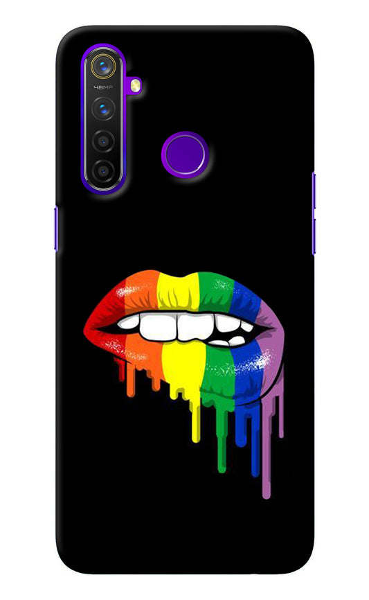 Lips Biting Realme 5 Pro Back Cover