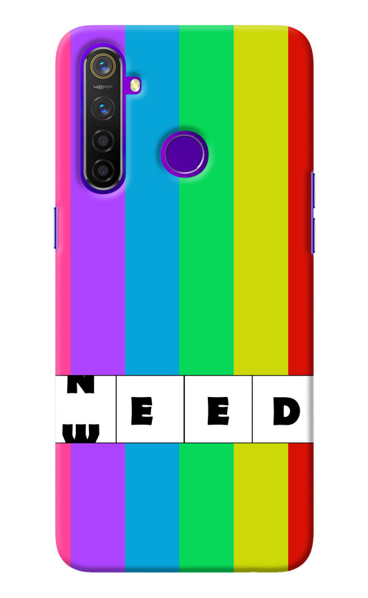 Need Weed Realme 5 Pro Back Cover