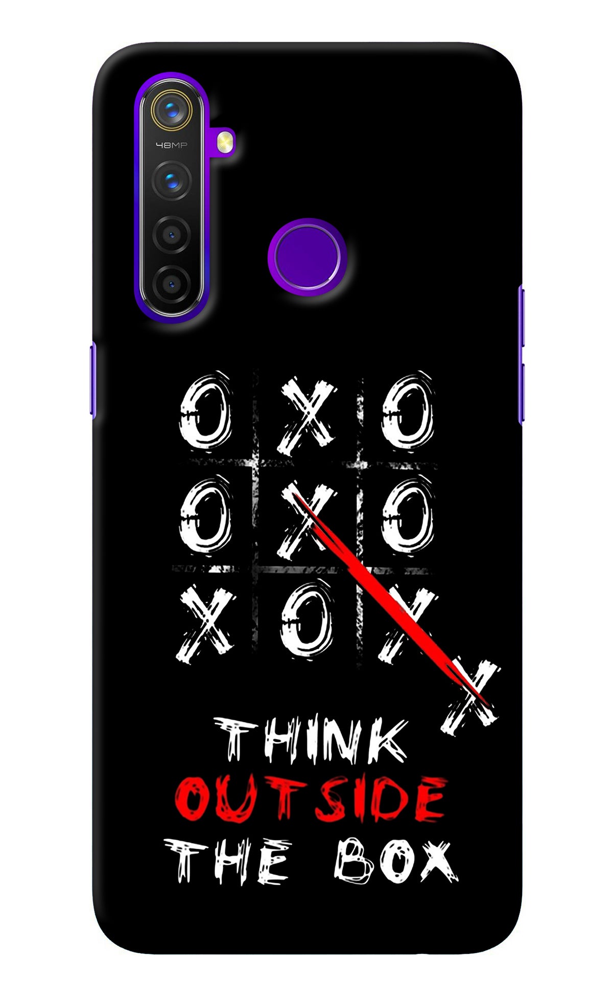 Think out of the BOX Realme 5 Pro Back Cover