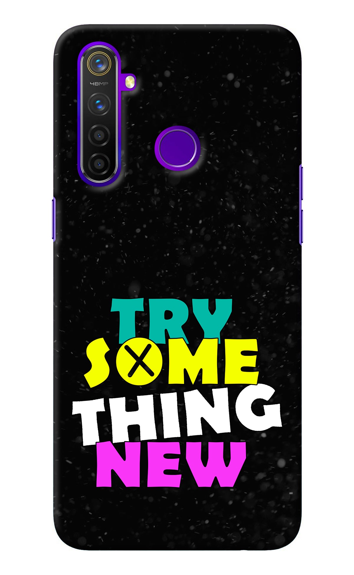 Try Something New Realme 5 Pro Back Cover