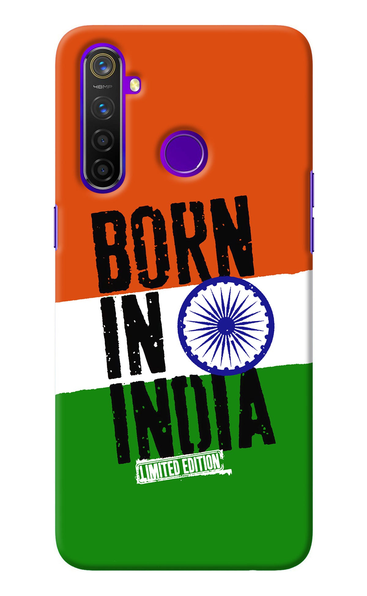 Born in India Realme 5 Pro Back Cover