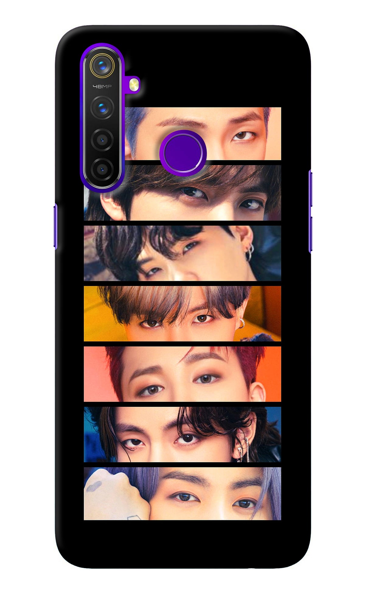 BTS Eyes Realme 5 Pro Back Cover