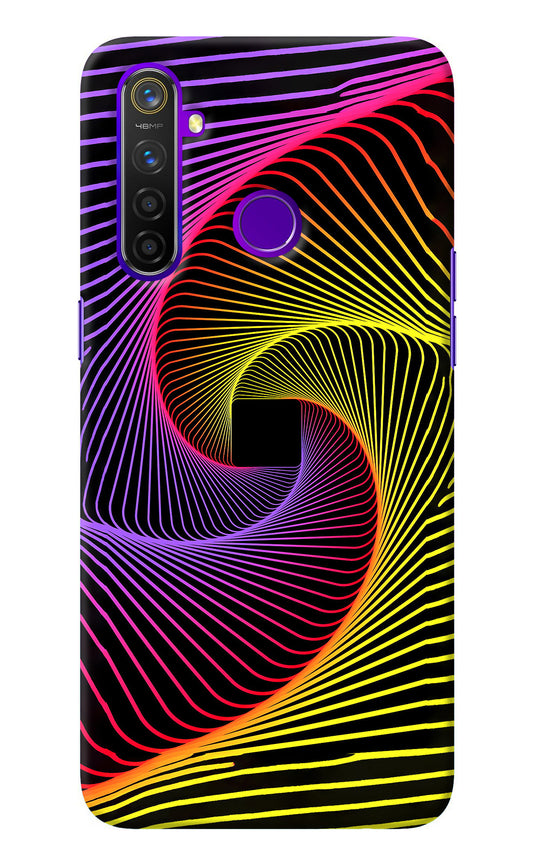 Colorful Strings Realme 5 Pro Back Cover