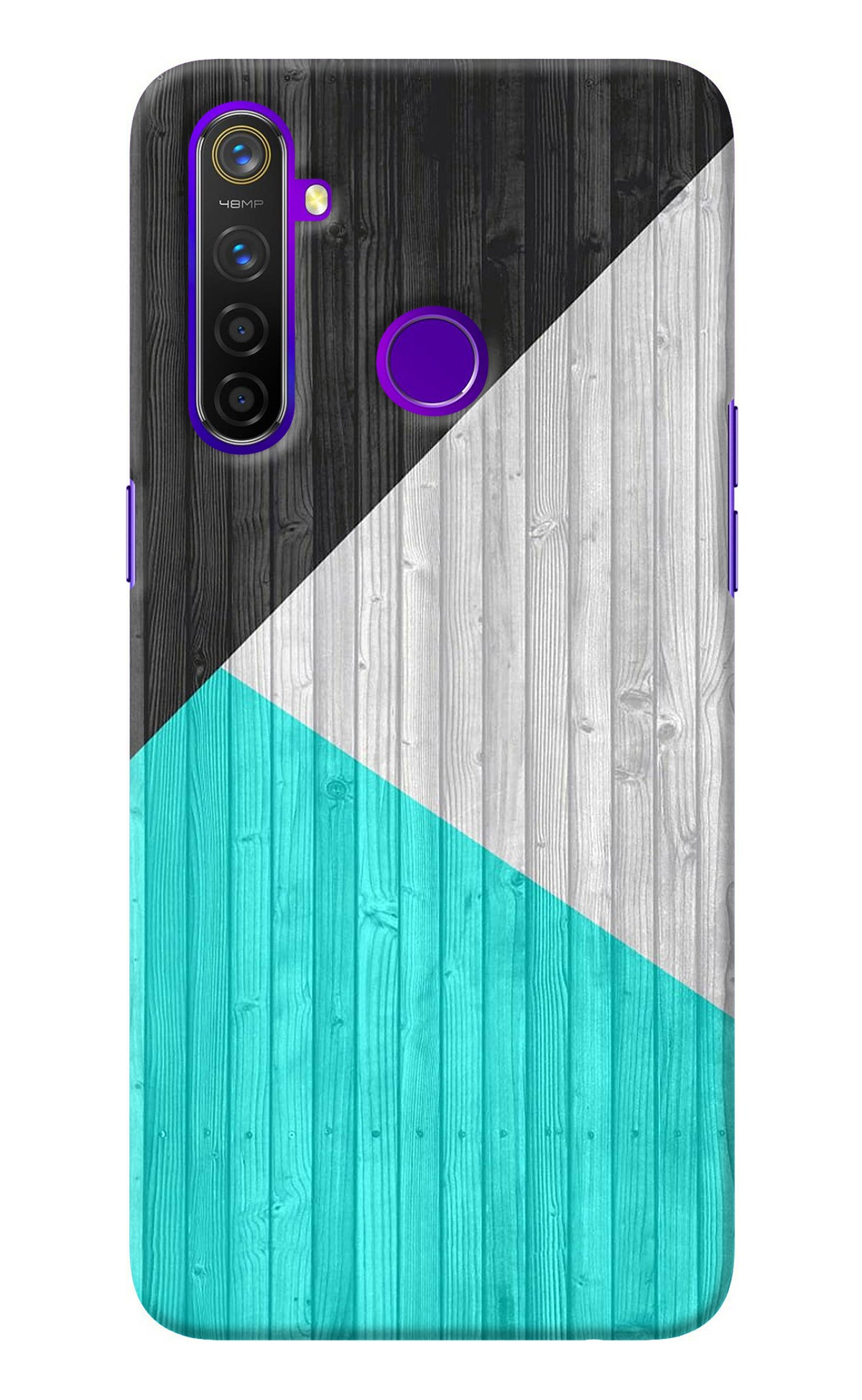 Wooden Abstract Realme 5 Pro Back Cover