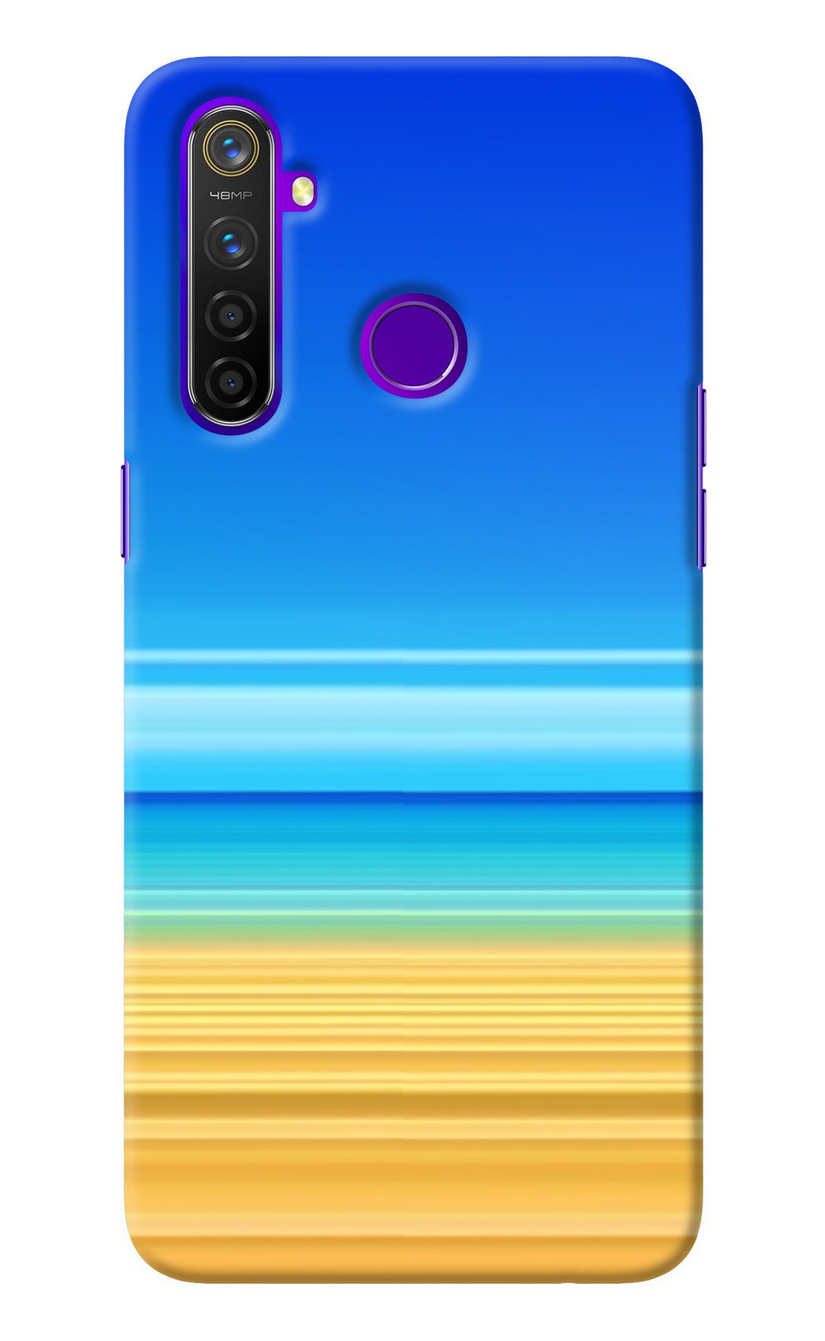 Beach Art Realme 5 Pro Back Cover