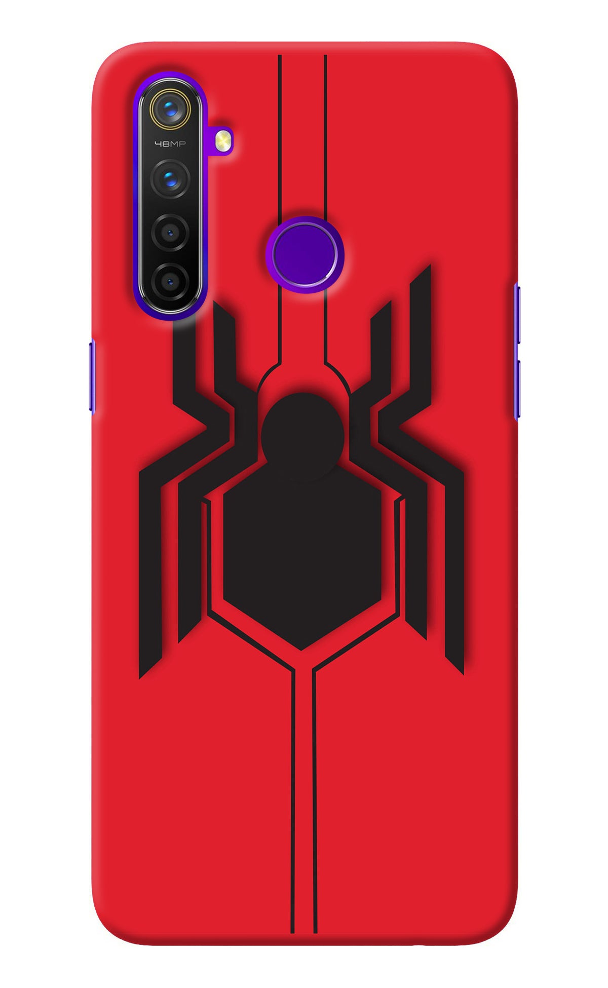 Spider Realme 5 Pro Back Cover