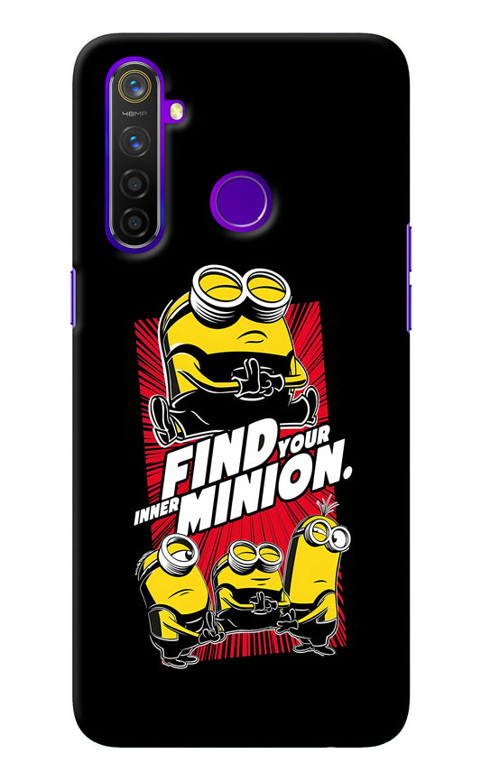 Find your inner Minion Realme 5 Pro Back Cover