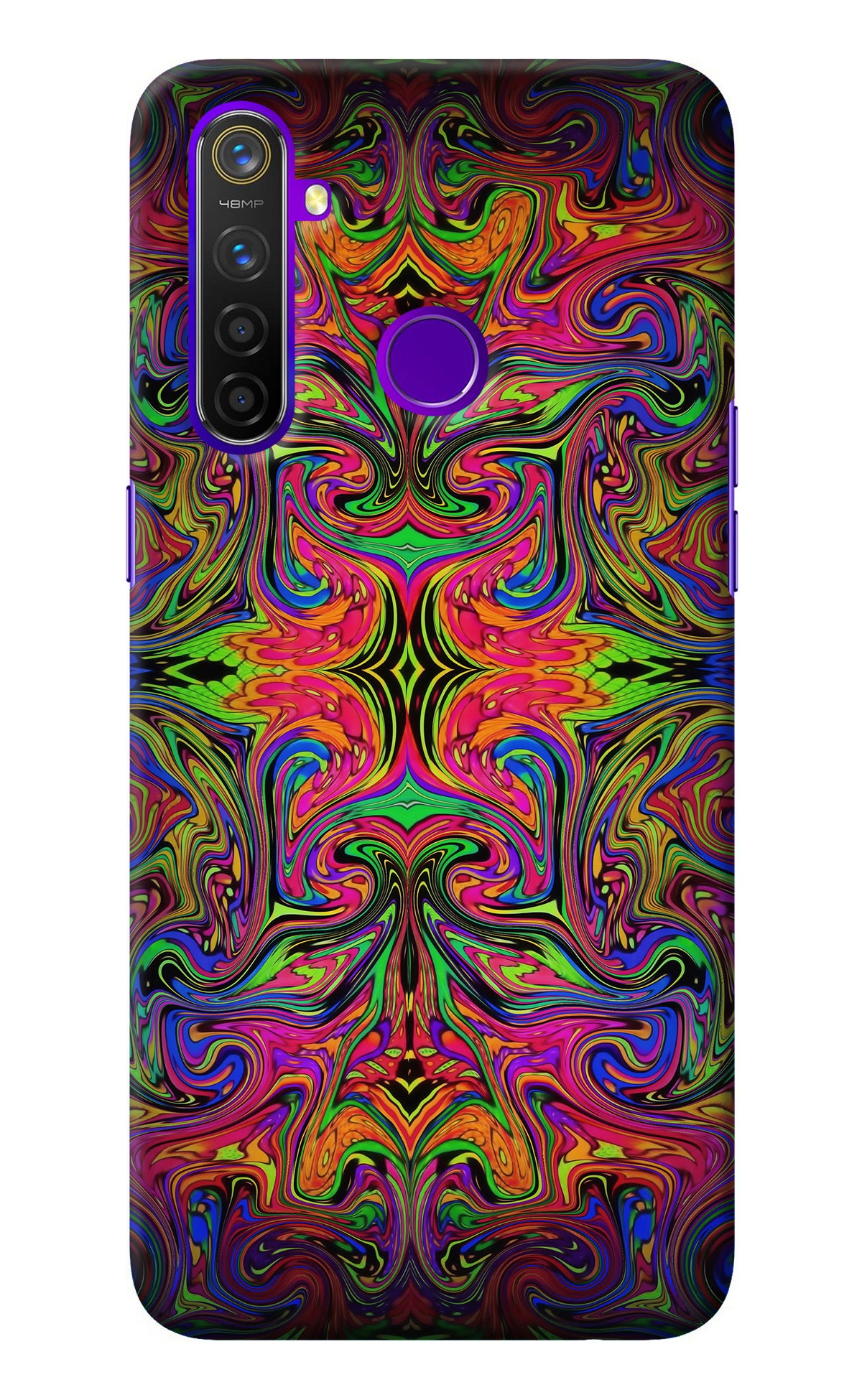 Psychedelic Art Realme 5 Pro Back Cover