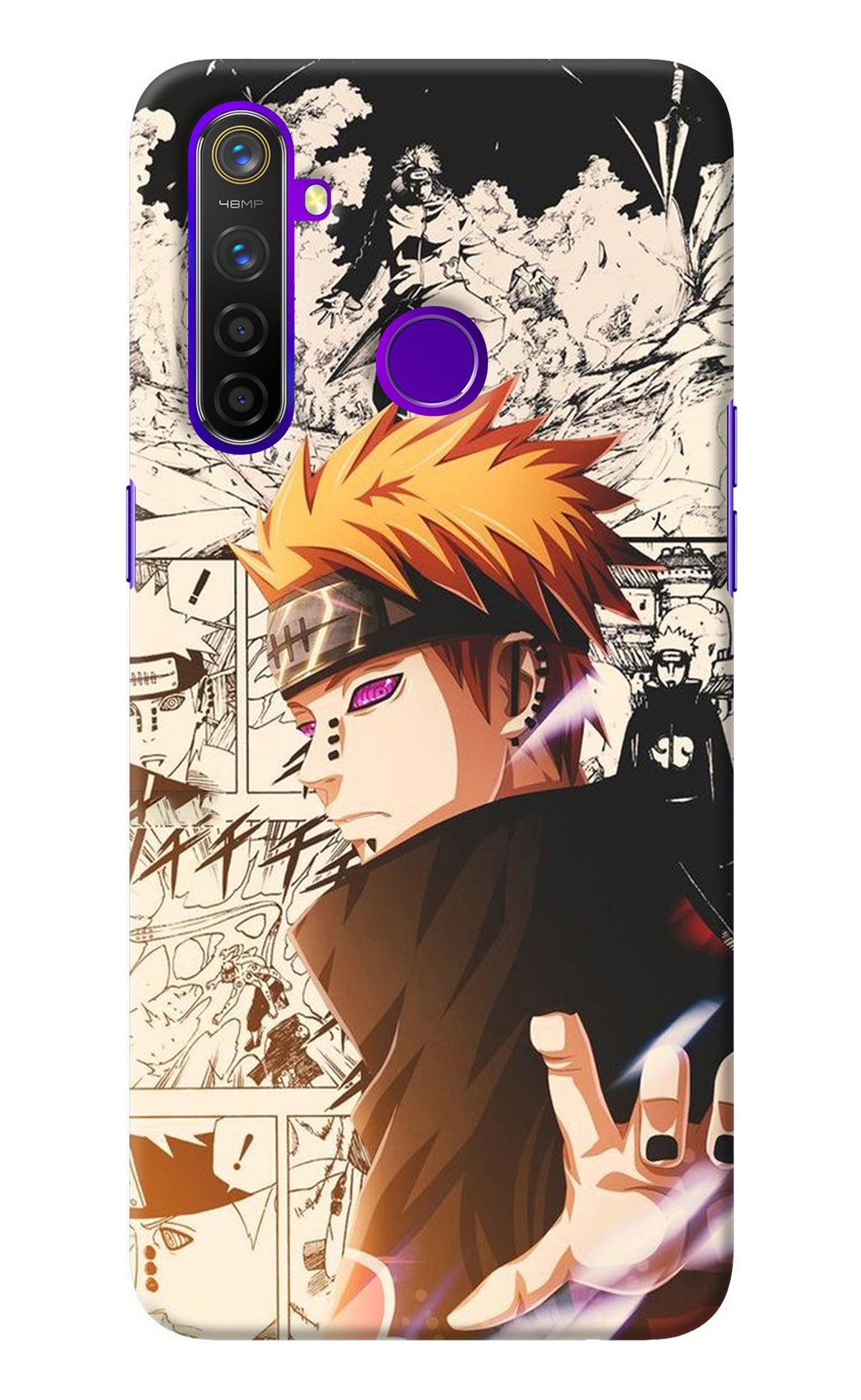 Pain Anime Realme 5 Pro Back Cover