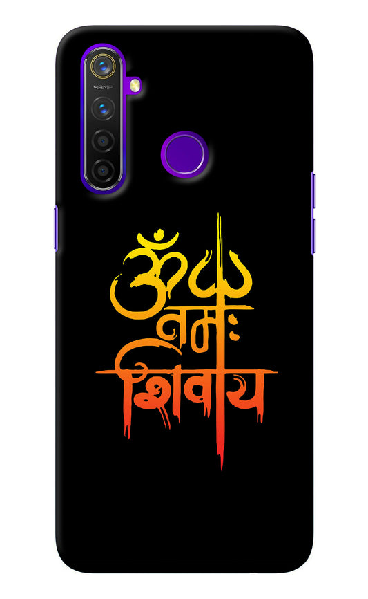 Om Namah Shivay Realme 5 Pro Back Cover