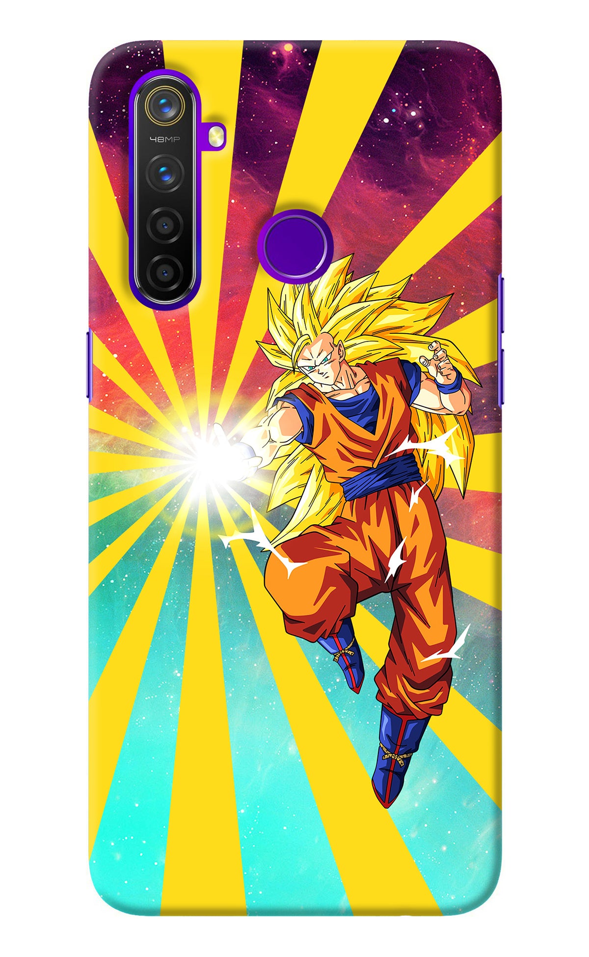 Goku Super Saiyan Realme 5 Pro Back Cover