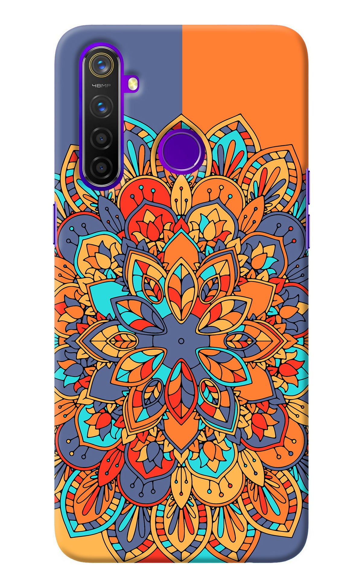 Color Mandala Realme 5 Pro Back Cover