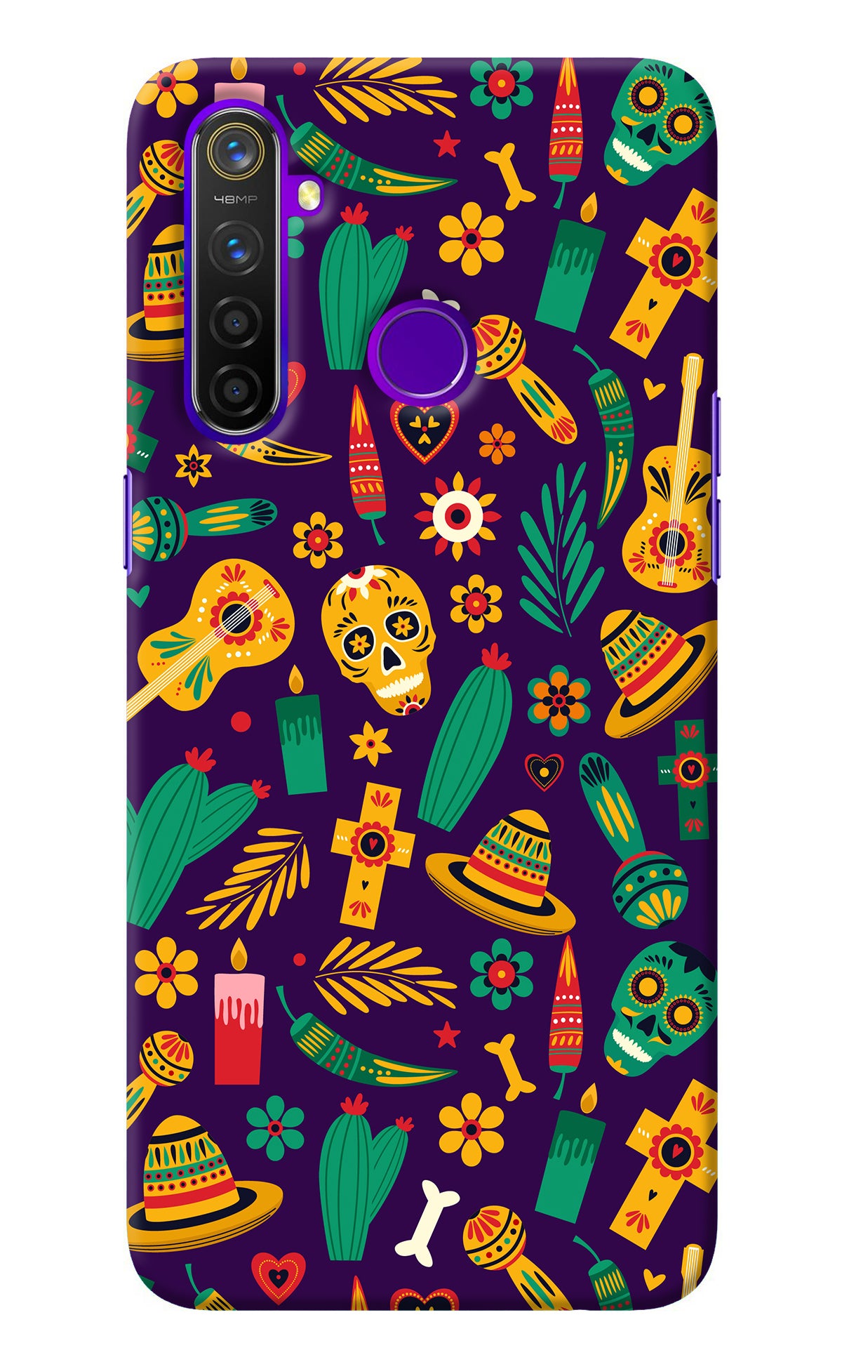 Mexican Artwork Realme 5 Pro Back Cover